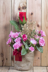 Rose flower for use on Valentine day