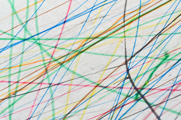 Colorful scribble background