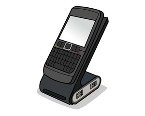 Mobile Phone with charger