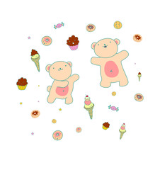 Sweet Bears Illustration