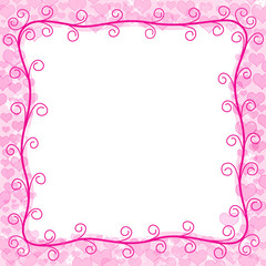 Valentine's Day Frame Border Design