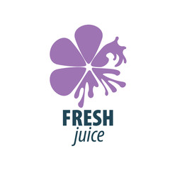 juice splash vector sign