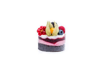 miniature forest fruit desserts