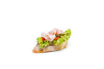 little sandwich appetizer canapes