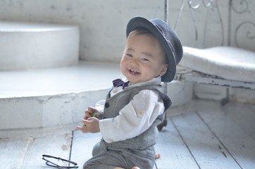 おしゃれな赤ちゃん