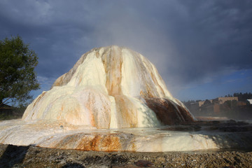 Hot Springs in Pagosa Springs, Colorado, USA