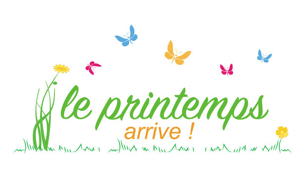 Le Printemps Arrive !