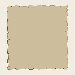 Obraz premium Vintage vector brown parchment background