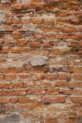 mur ściana cegła stary