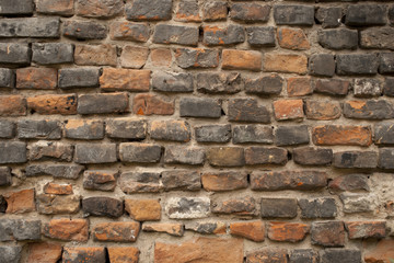 Naklejka premium mur ściana cegła stary