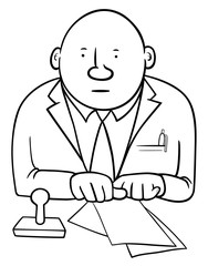 official character illustration