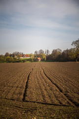 A beautiful norther Europe landscape in late spring