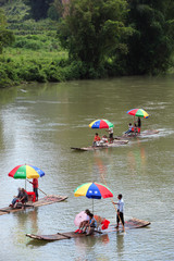 Yangshuo River Bamboo Rafting