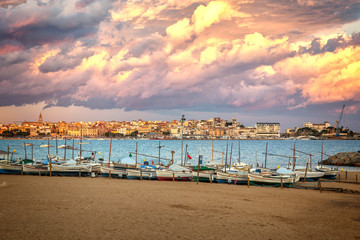 Nice, quiet seaside village Palamos of Spanish