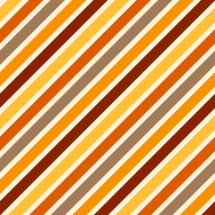 Retro striped seamless pattern. Colorful geometric background. Autumn colors. Vector illustration.