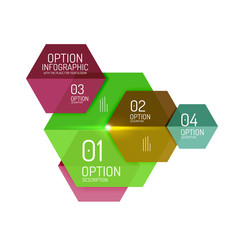 Vector infographic diagram templates