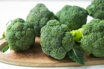 Green winter superfood -   baby broccoli