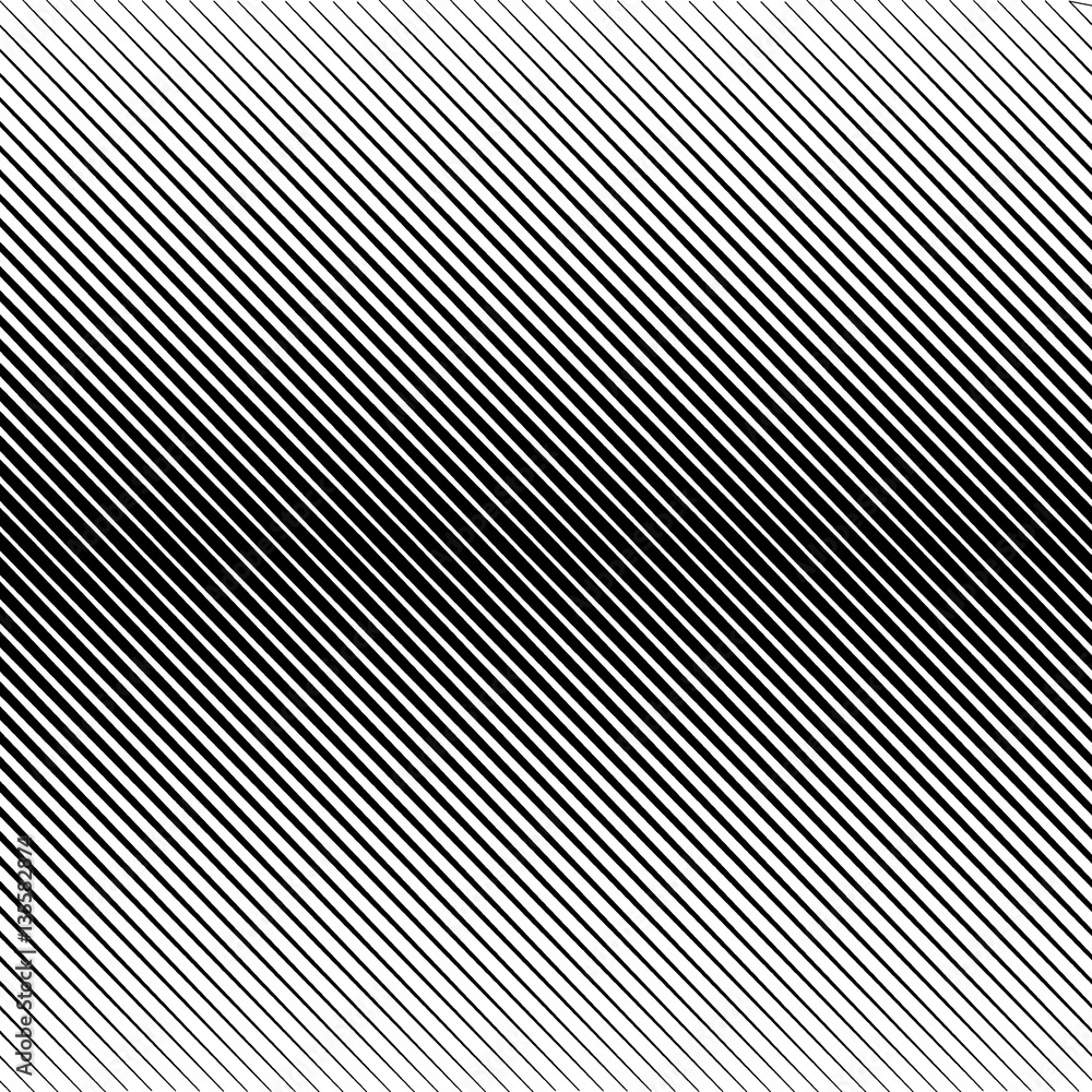 Poster vector abstract halftone black background. gradient retro line pattern design. monochrome graphic