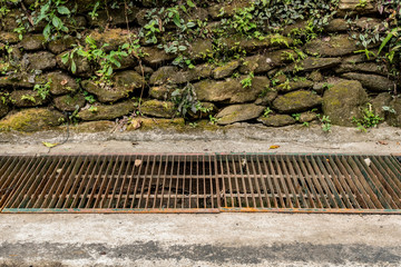 Metal drain cover