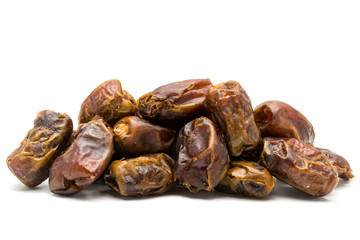 Pile of dried dates fruit