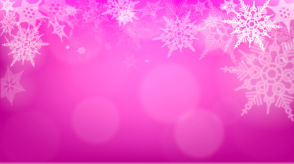 Lights on purple background illustration. Light silver abstract. Christmas with white snowflakes