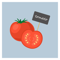 Vector Vegetable - Tomato