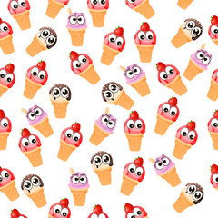 illustration of ice cream