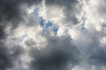 Dark storm cloudy sky background