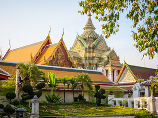 Ancient Wat Pho Temple, Bangkok, Thailand