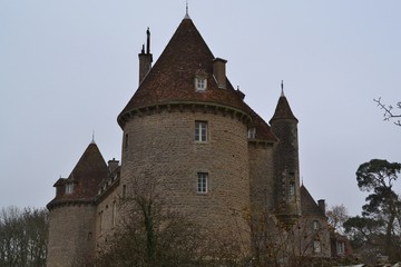 Fototapeta na wymiar château de Marcilly