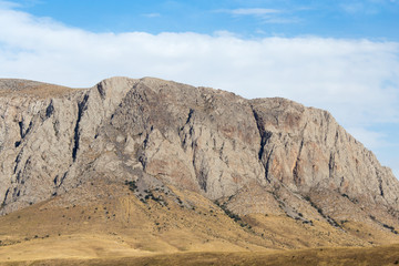 rocky mountains in nature