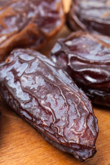 Prunes. Dried fruits. Diet food. Delicious berries.