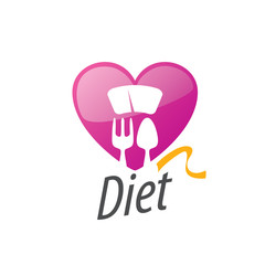 vector logo for diet