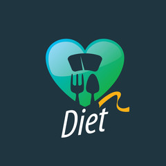 vector logo for diet