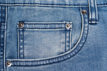 Pocket Jeans Texture Background