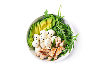 salad with turkey
