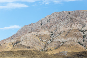 Fototapeta na wymiar rocky mountains in nature
