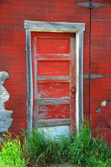 Bright Red Door