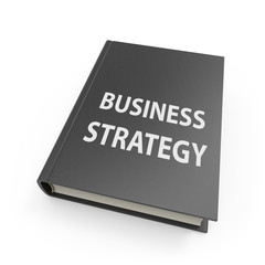 Business strategy hardcover book