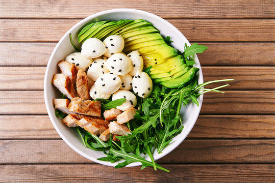 salad with turkey