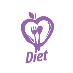 vector logo for diet