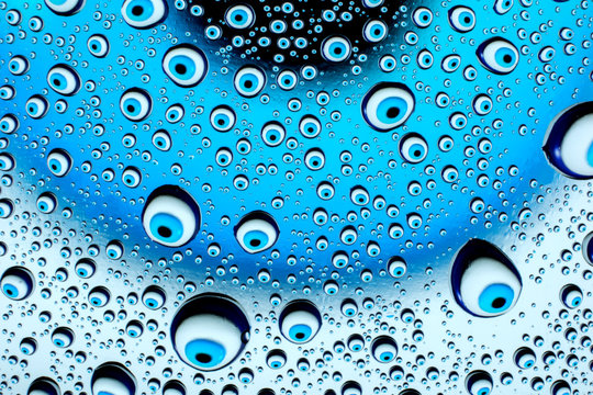 water drops - condensation,Turkish eyes