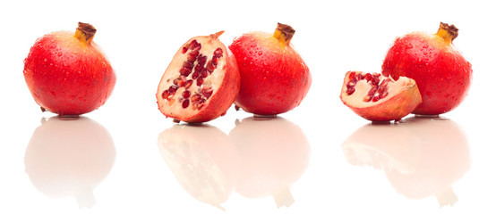 Pomegranate With Reflection