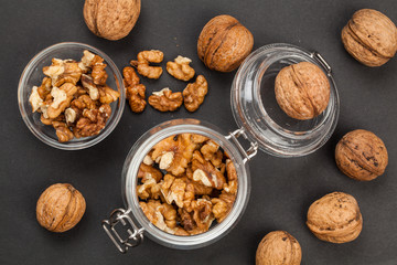 Walnuts. A lot of. Healthy diet. For your design.