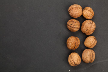 Walnuts. A lot of. Healthy diet. For your design.