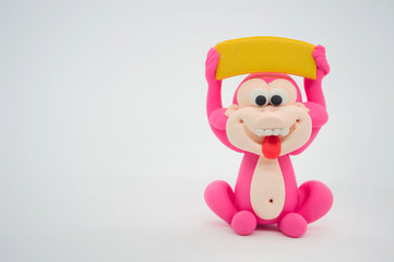 pink monkey show blank label