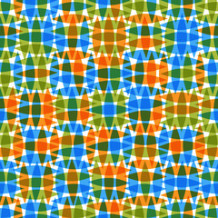 Geometric colorful seamless pattern