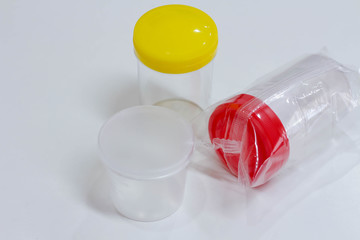 sterile comtainer for urine analysis