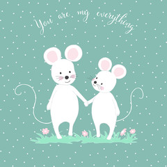 mouse love pattern
