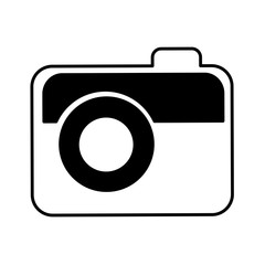 camera photographic isolated icon vector illustration design